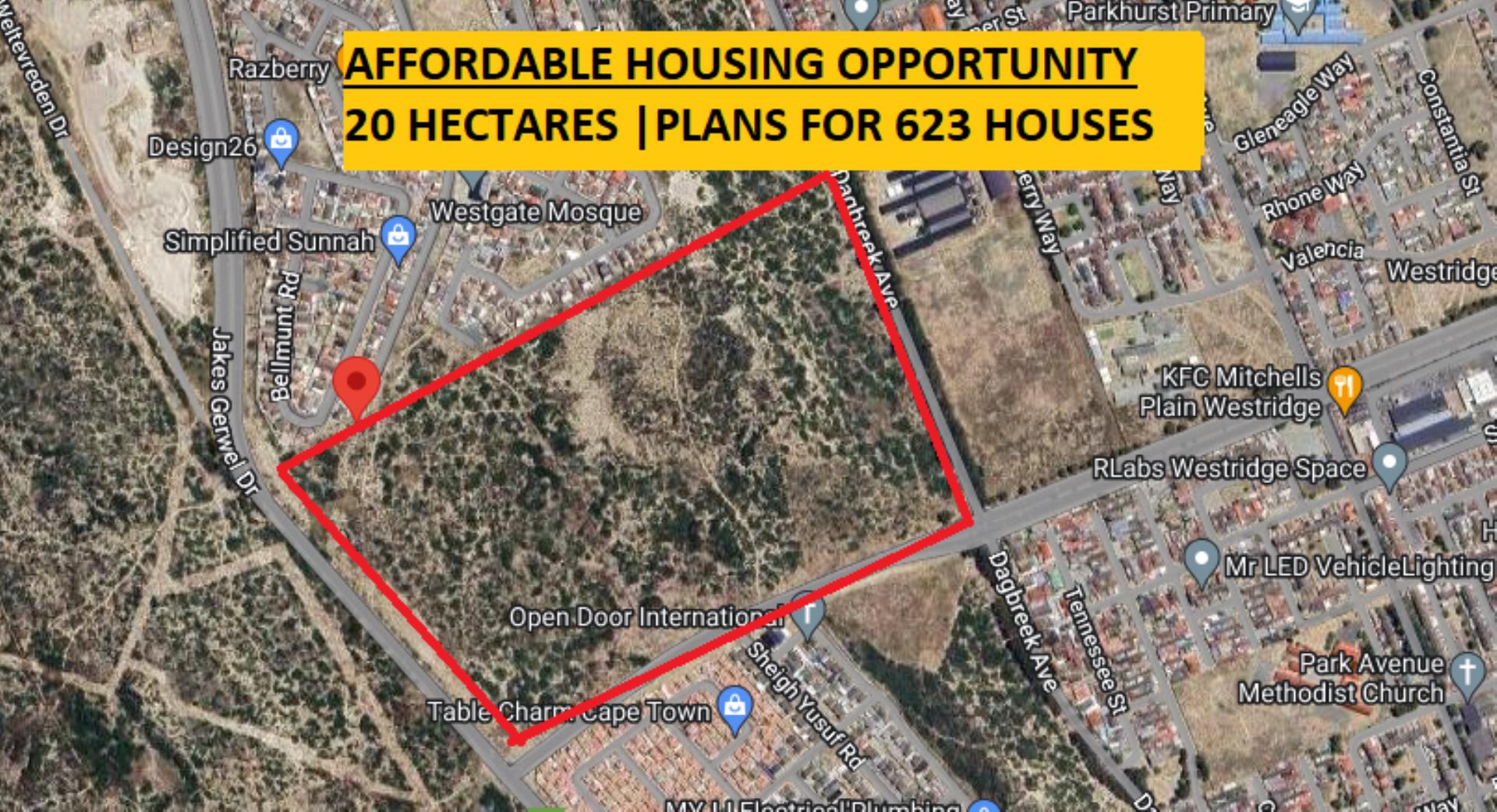Commercial Land for Sale in Westgate, Mitchells Plain 708874
